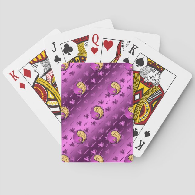 Jeu De Cartes Sagittaire (dos)