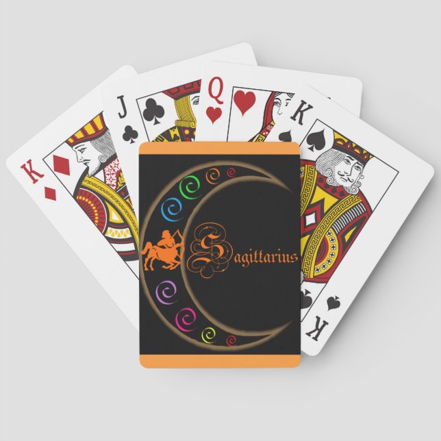 Jeu De Cartes Sagittaire (dos)