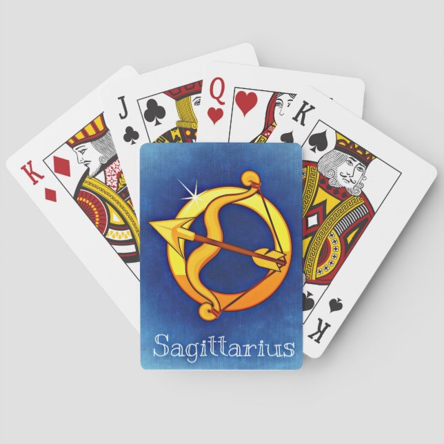 Jeu De Cartes Sagittaire (dos)