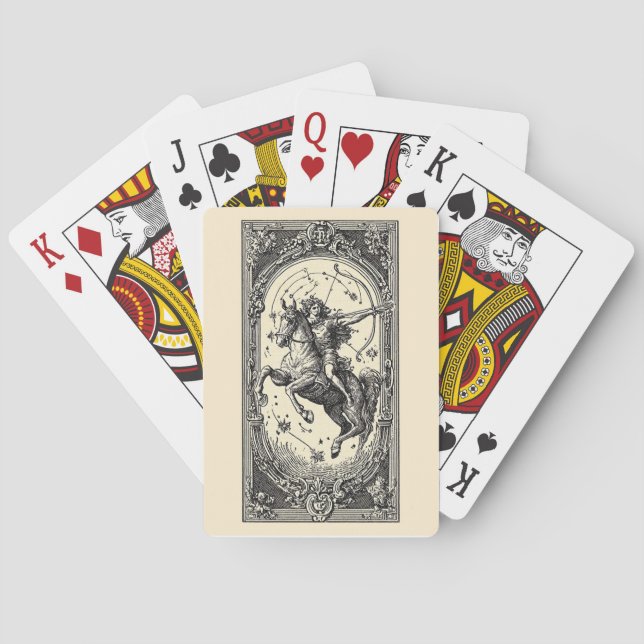 Jeu De Cartes Sagittaire (dos)