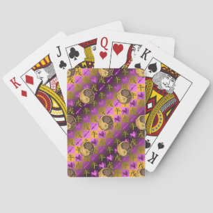 Jeu De Cartes Sagittaire & Cheval de Terre
