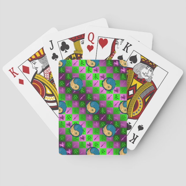Jeu De Cartes Sagittaire & Chèvre d'eau (dos)