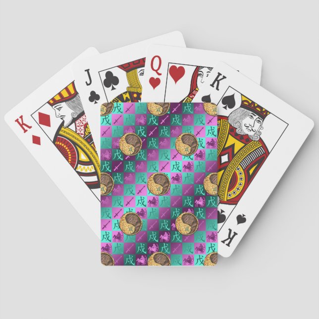 Jeu De Cartes Sagittaire & Chien de Terre (dos)