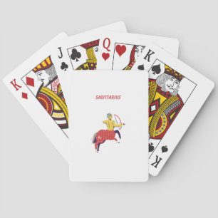Jeu De Cartes Sagittaire rose, zodiaque, signe du zodiaque