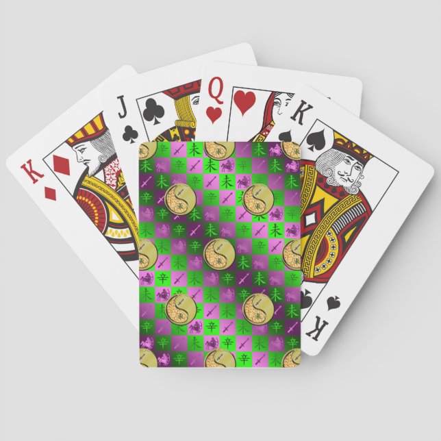 Jeu De Cartes Sagittarius & Metal Goat (dos)