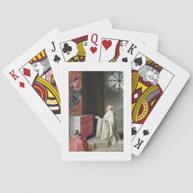 Jeu De Cartes Saint Bernard et la Vierge (dos)