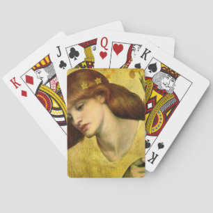 Jeu De Cartes Saint Lily [Sancta Lilias] (par Gabriel Rossetti)