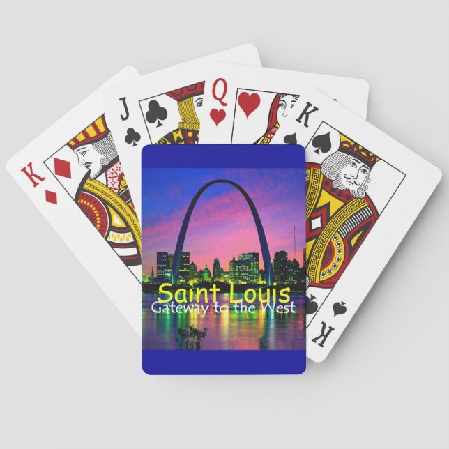 Jeu De Cartes Saint Louis MO (dos)