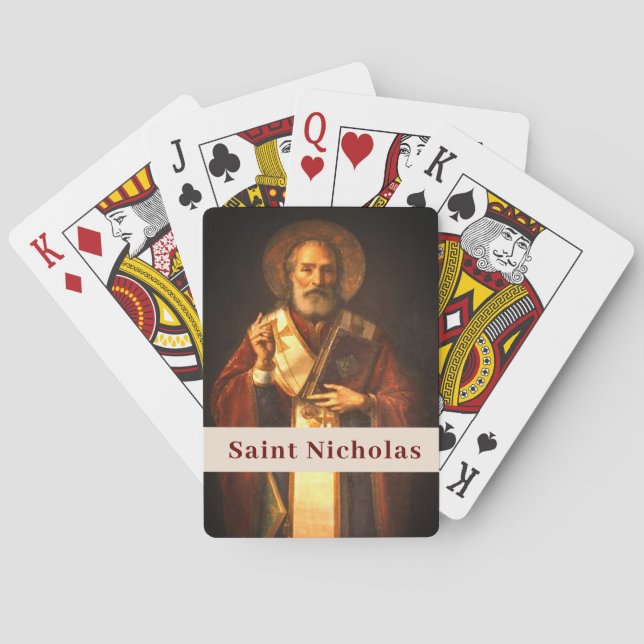 Jeu De Cartes Saint-Nicolas (dos)