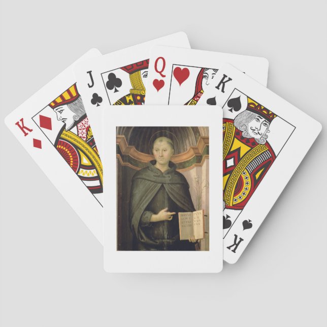 Jeu De Cartes Saint Nicolas de Tolentino (panel) (dos)