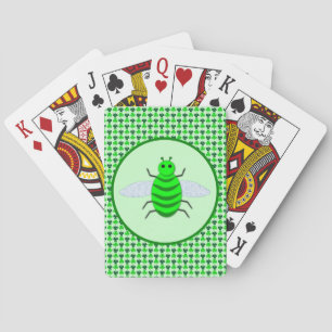 Jeu De Cartes Saint Patricks Day Bee et Shamrocks