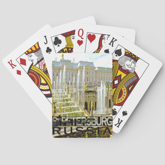 Jeu De Cartes Saint-Pétersbourg (dos)