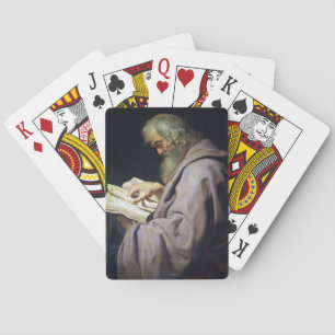 Jeu De Cartes Saint Simon  Pierre Paul Rubens portrait à l'huile