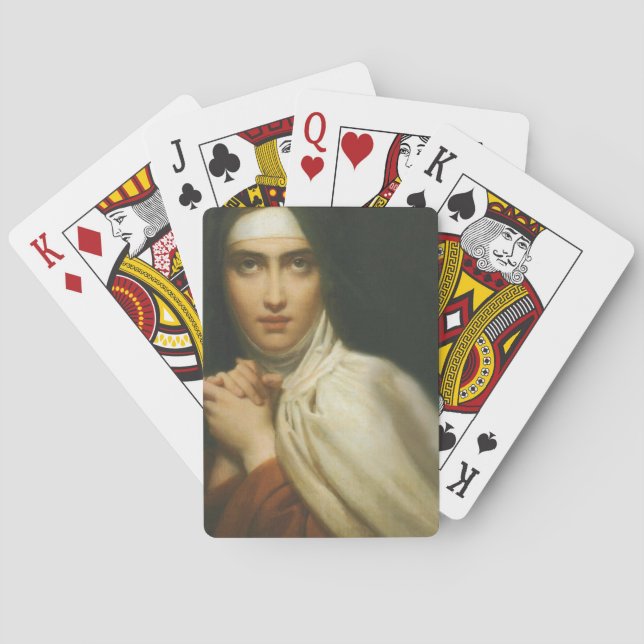 JEU DE CARTES SAINT TERESA D'AVILA (dos)