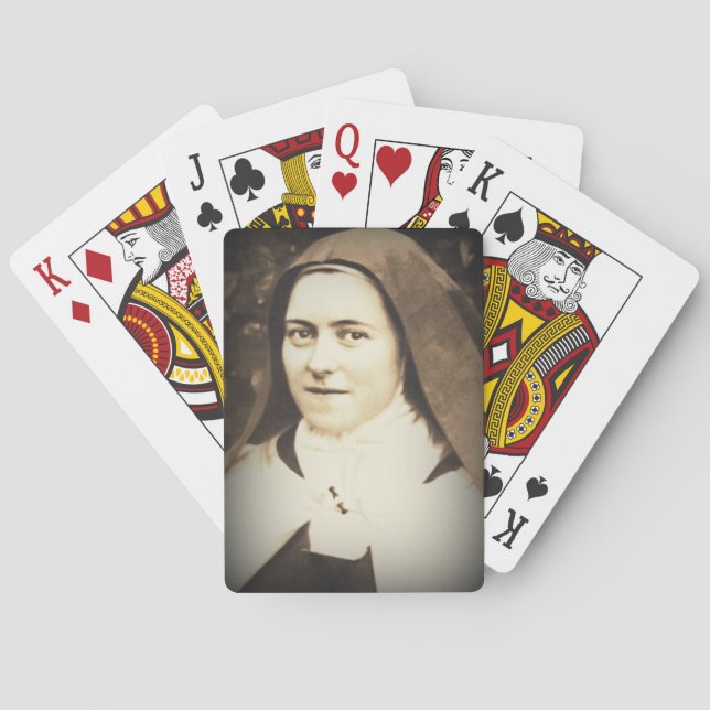 JEU DE CARTES SAINT THERESSE DE LISIEUX (dos)