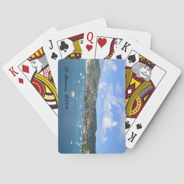 Jeu De Cartes Saint Thomas Jouer des cartes (dos)