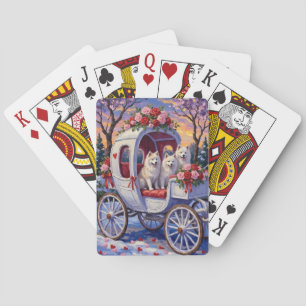 Jeu De Cartes Saint-Valentin Samoyède