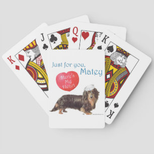 Jeu De Cartes Saint-Valentin teckel