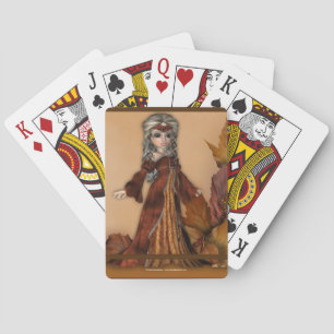 Jeu De Cartes Saison Automne Reine Jouer des cartes