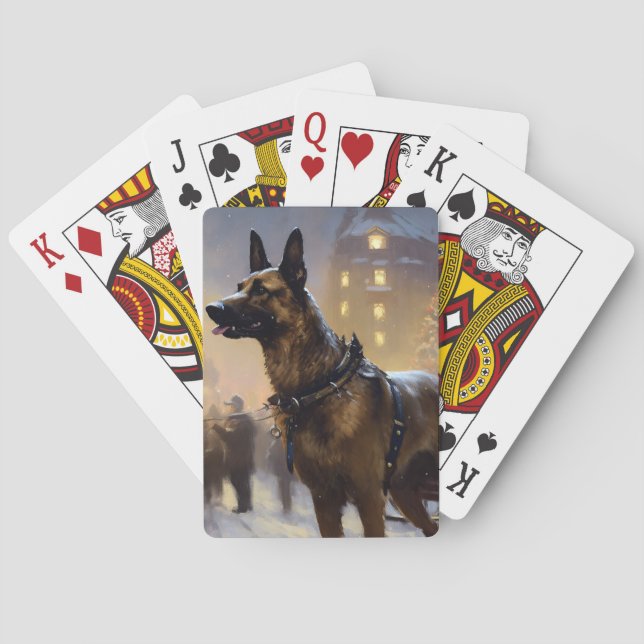 Jeu De Cartes Saison de Noël belge de Malinoi (dos)