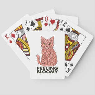 Jeu De Cartes Sakura Fleurs Chat Sentiment de Bloomie
