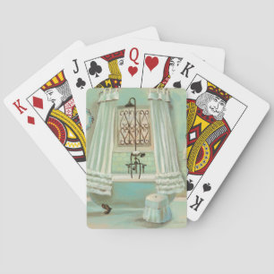 Jeu De Cartes Salle de bains démodée