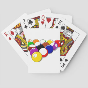 Jeu De Cartes Salle De Piscine Balls Rack Em Sports Loisirs Bill