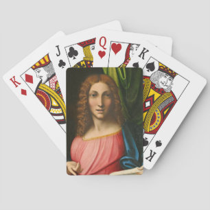 Jeu De Cartes Salvator Mundi, c. 1515 (huile sur panneau)