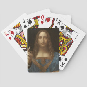 Jeu De Cartes Salvator Mundi de Léonard de Vinci