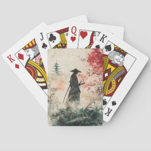 Jeu De Cartes Samouraï silencieux Forêt cramoisie (1)