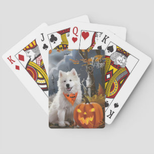 Jeu De Cartes Samoyed Halloween Éffrayant