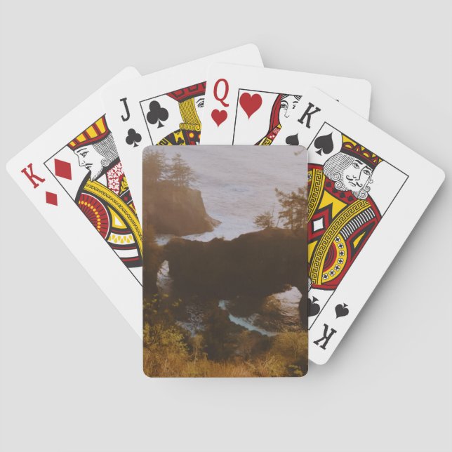 Jeu De Cartes Samuel H. Boardman, côte de l'Oregon  (dos)
