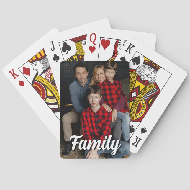 Jeu De Cartes S'AMUSER ! 👪 Carte de lecture personnalisée (dos)