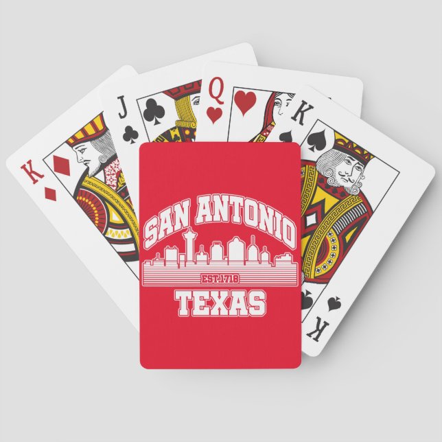 Jeu De Cartes San Antonio, Texas (dos)