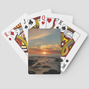 Jeu De Cartes San Diego Sunset II California Seascape