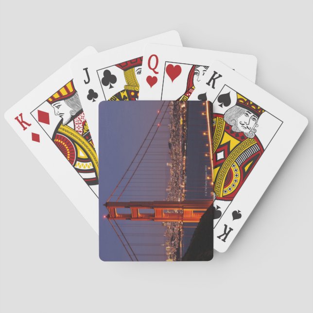 Jeu De Cartes San Francisco, Californie (dos)