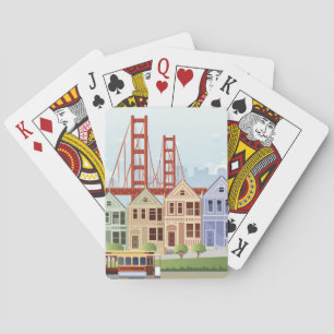 Jeu De Cartes San Francisco   The Painted Ladies