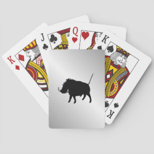 Jeu De Cartes Sanglier Argent