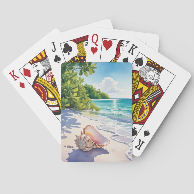 Jeu De Cartes Sanibel Island Floride (dos)