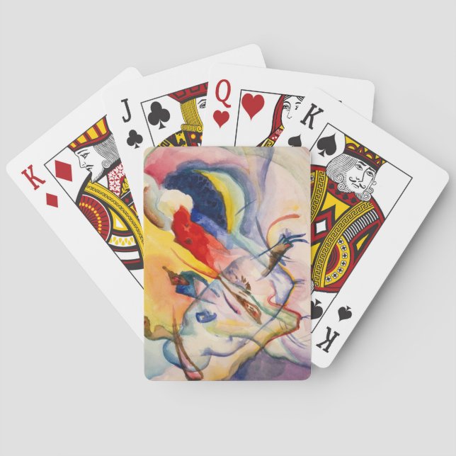 Jeu De Cartes Sans titre par Wassily Kandinsky (dos)