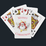 Jeu De Cartes Santa Claus<br><div class="desc">Santa Claus
Personalize a set of the world’s most well-known and respected playing cards. Made with patented casino quality paper and a color printing process that is second to none,  these cards are the mark of premium quality Bicycle has represented since 1885.</div>