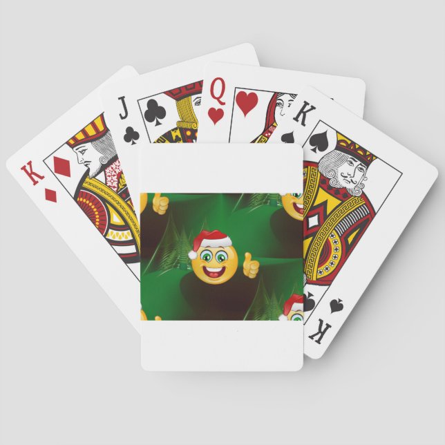 Jeu De Cartes santa claus emojis (dos)
