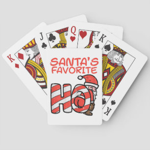 Jeu De Cartes Santas Favori Funny Naughty Noël Adulte Favori Noë