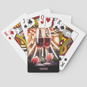 Jeu De Cartes Santé au vin de Champagne 