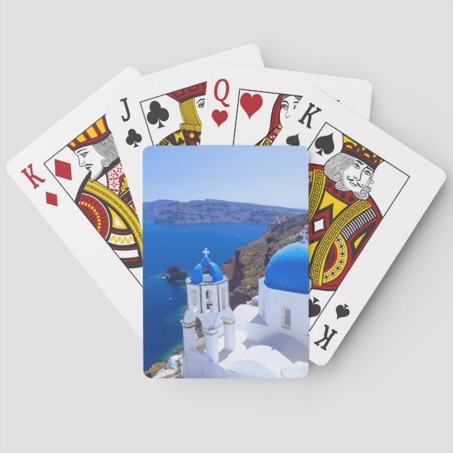 Jeu De Cartes Santorin (dos)