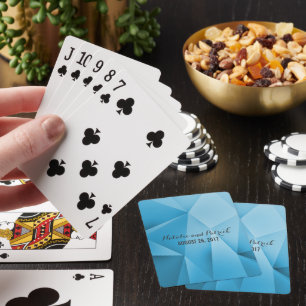 Jeu De Cartes Sapphire Jewel Tones Mariage Jouer Cartes
