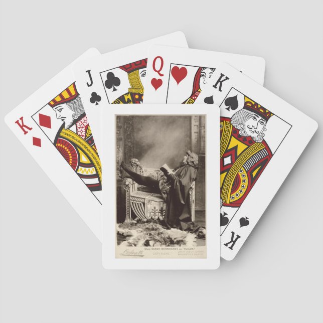 Jeu De Cartes Sarah Bernhardt (dos)