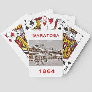 Jeu De Cartes Saratoga 1864