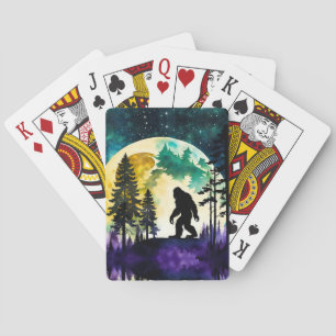 Jeu De Cartes Sasquatch pleine lune