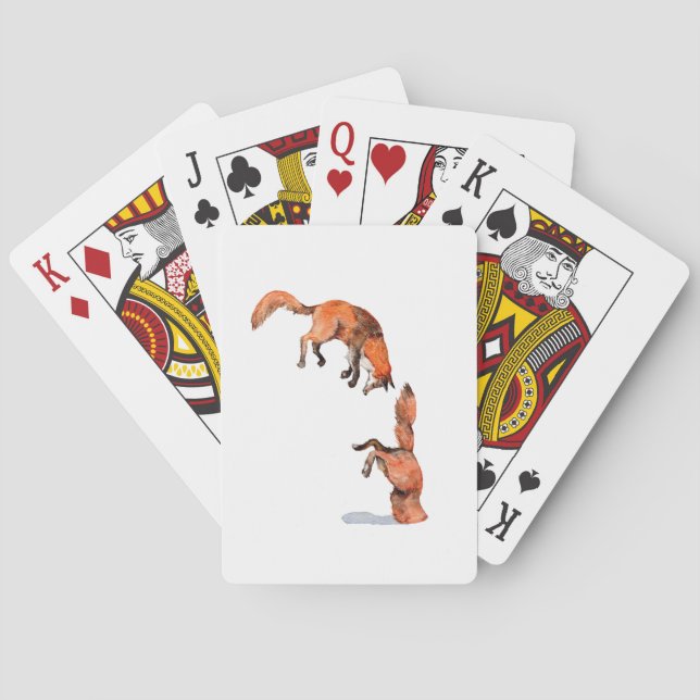 Jeu De Cartes Sauter Renard Rouge (dos)